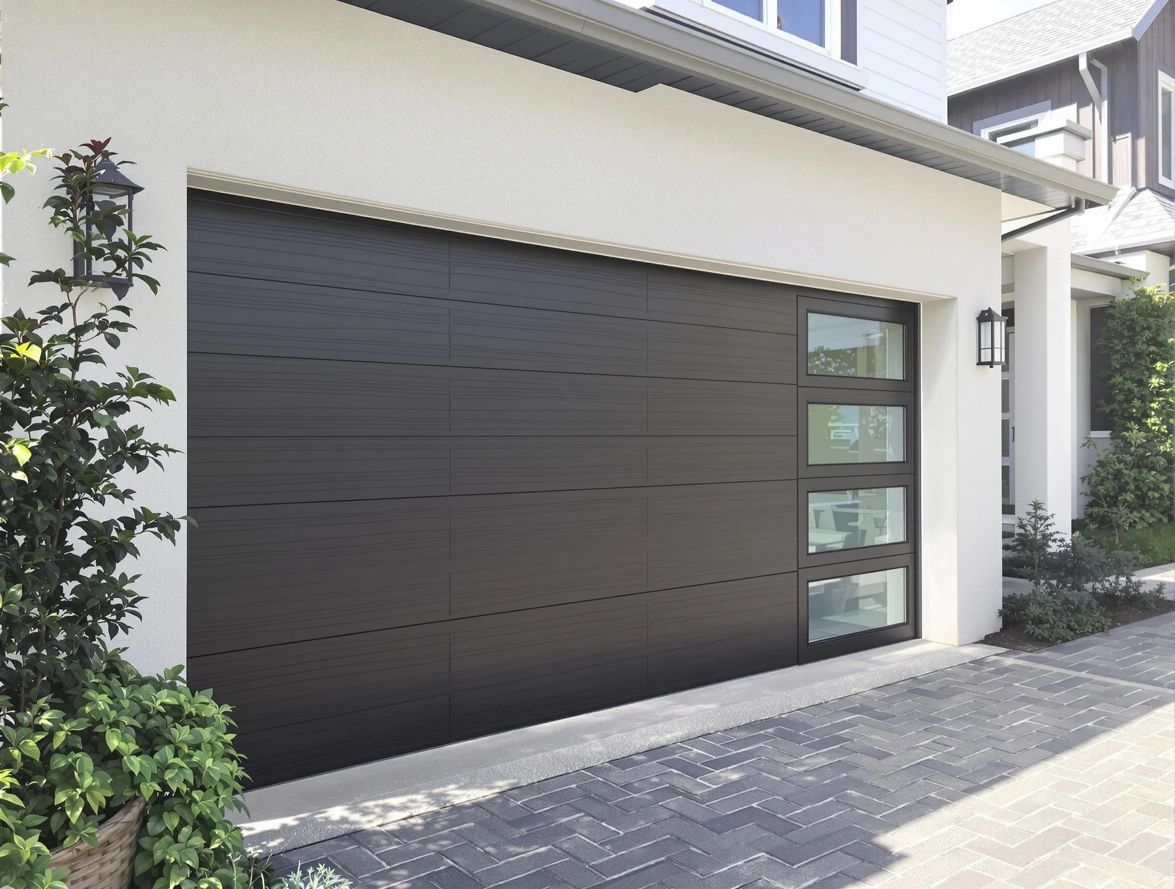 Custom garage door installation by Rio Rancho Garage Door Repair in Rio Rancho