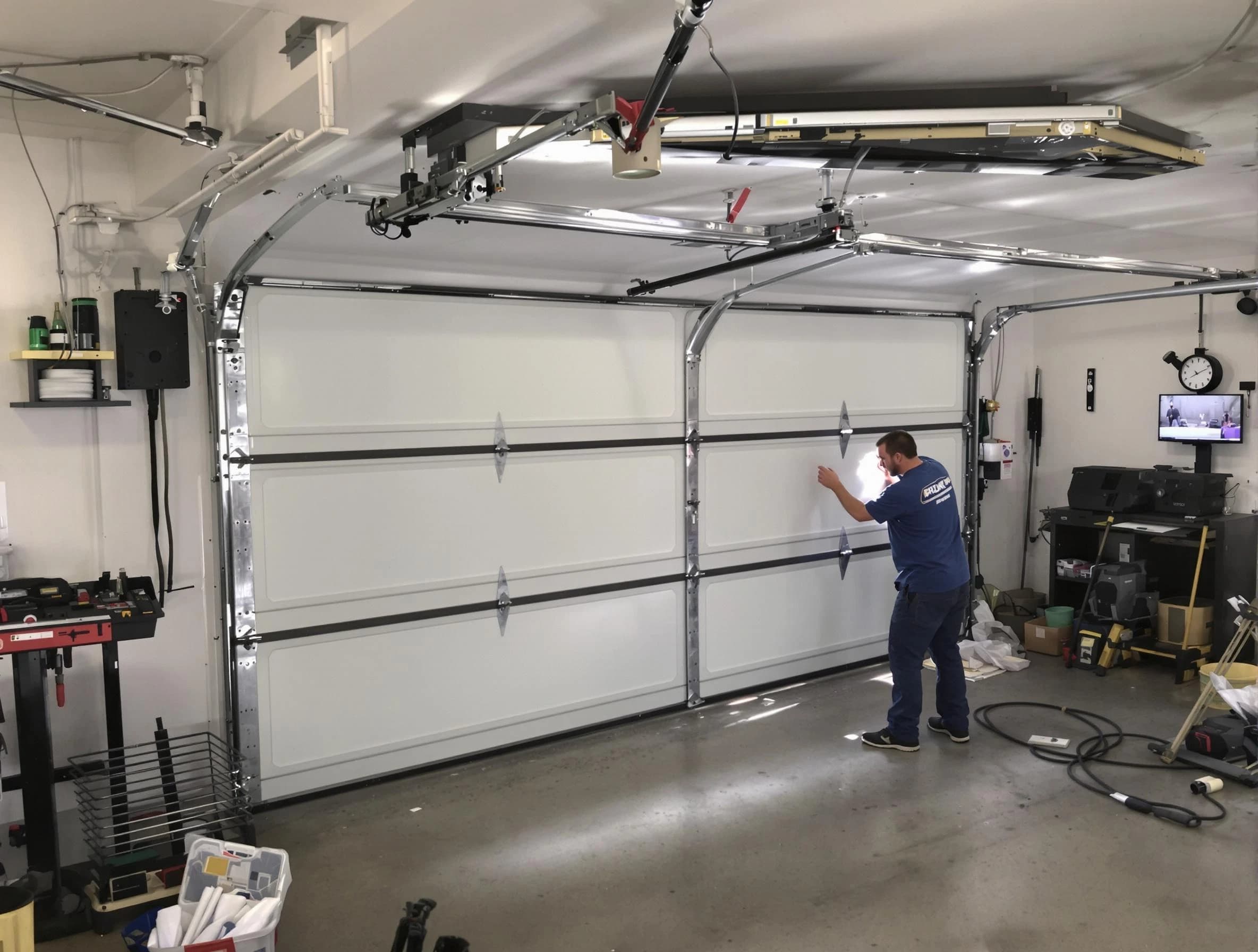 Professional garage door repair service by Rio Rancho Garage Door Repair in Rio Rancho