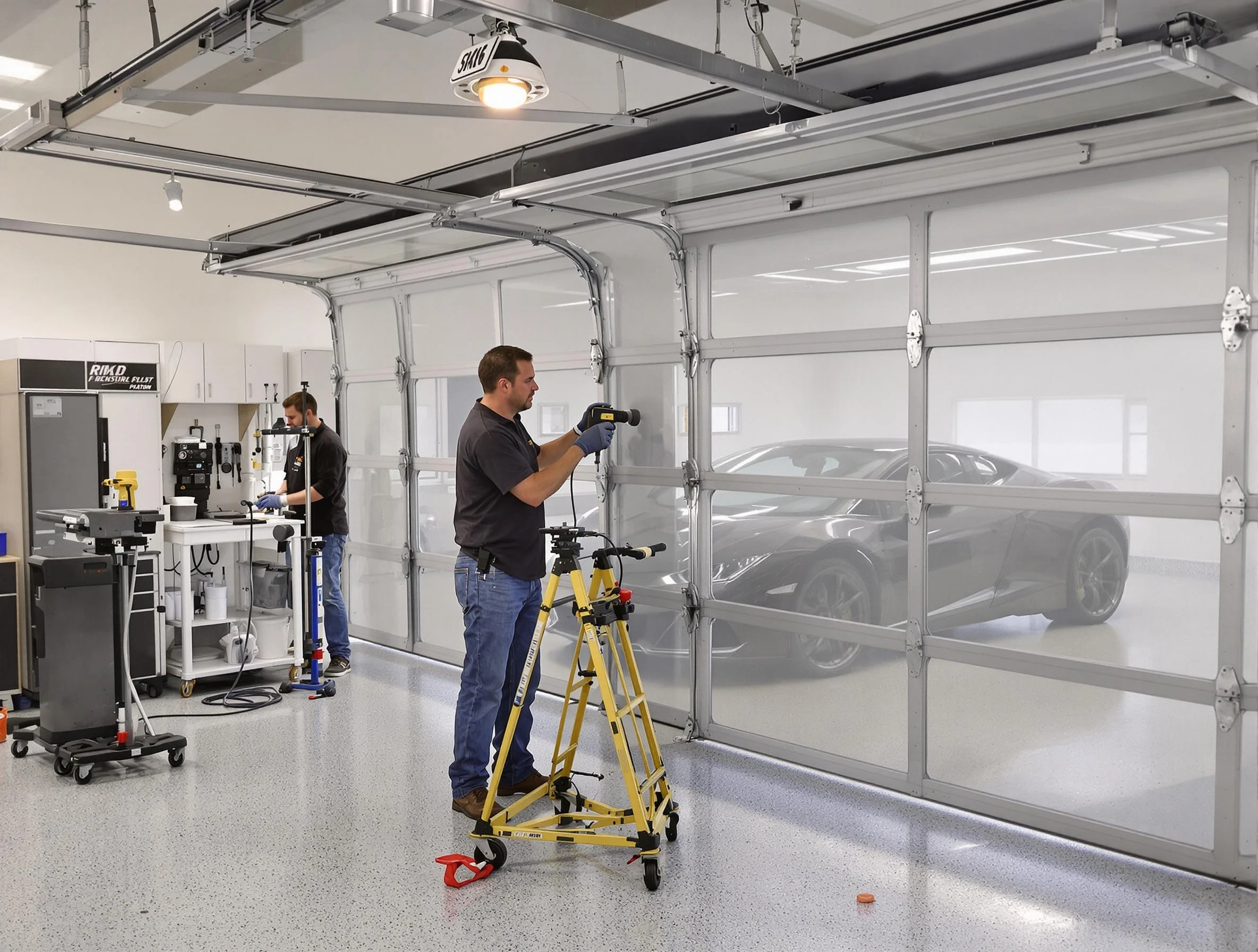 Garage Door Dents Repair in Rio Rancho