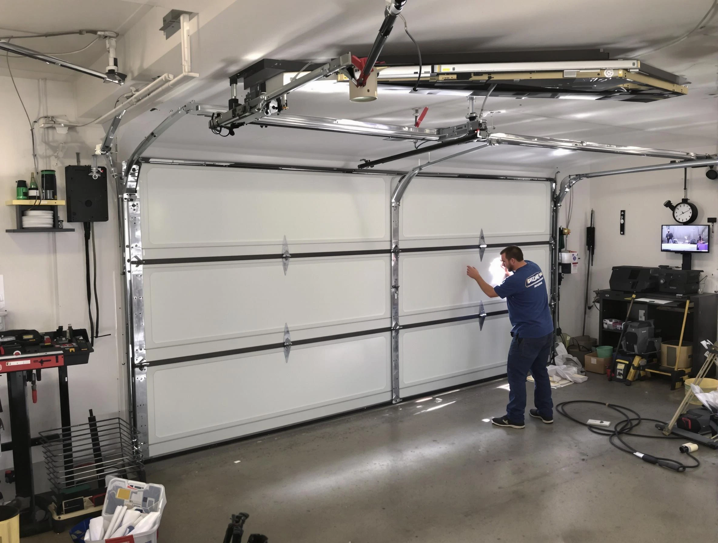 Professional garage door repair service by Rio Rancho Garage Door Repair in Rio Rancho
