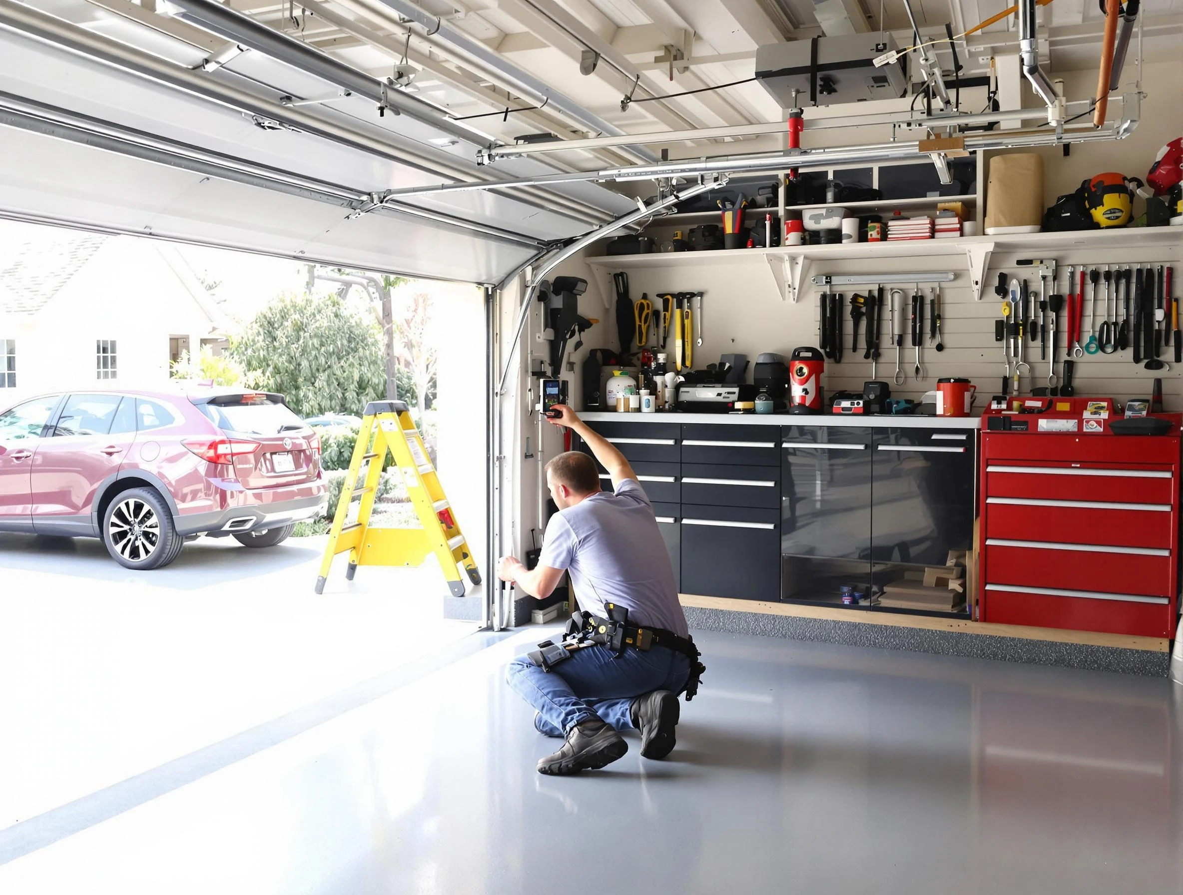 Local garage door repair service by Rio Rancho Garage Door Repair in Rio Rancho