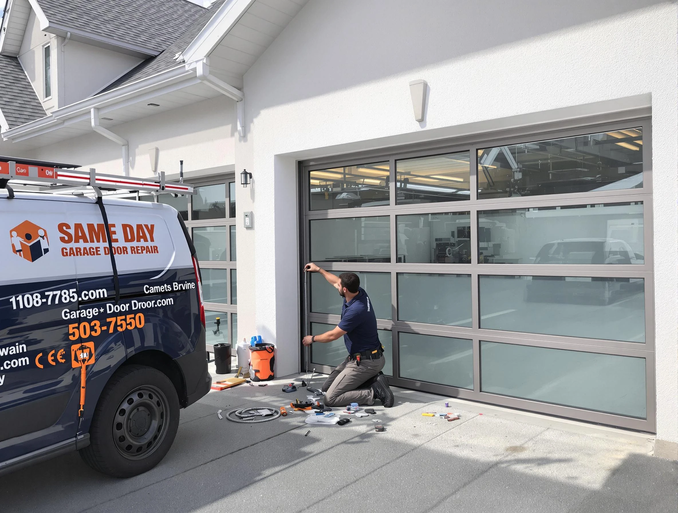 Same-day garage door repair service by Rio Rancho Garage Door Repair in Rio Rancho